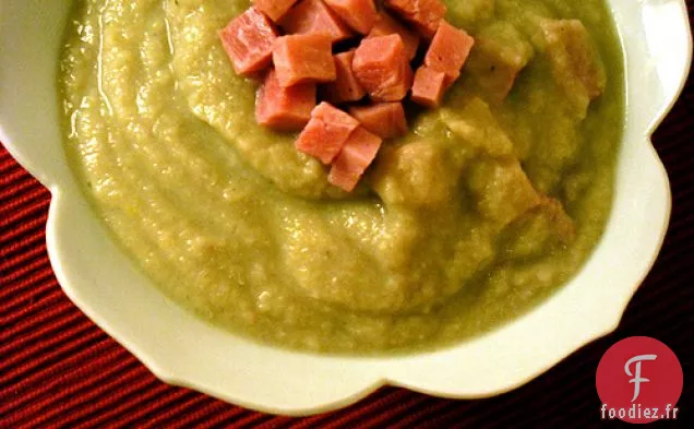 Soupe De Poireaux Et Haricots Au Jambon