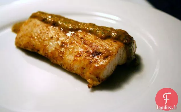 Dîner Ce Soir: Mahi Mahi Au Pesto De Coriandre