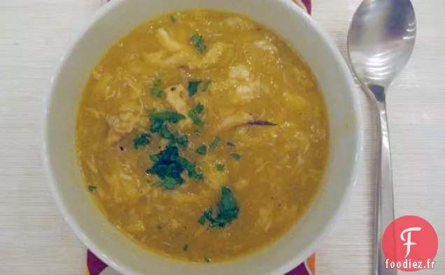 Soupe de Panais et de Crabe