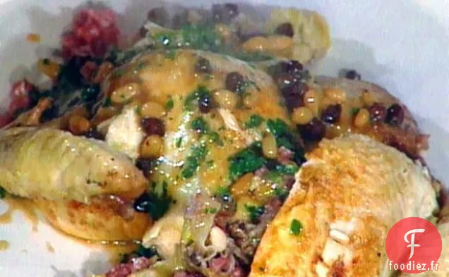 Poulet Farci aux Poireaux (Pollo Imbotito Ai Porri)