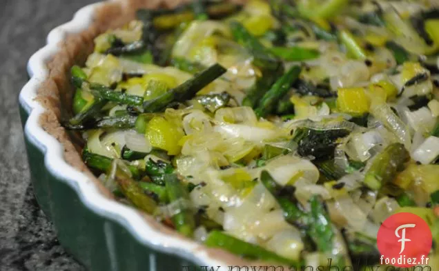 Tarte Aux Asperges Et Poireaux