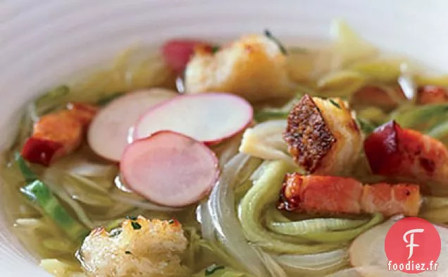 Soupe de Pommes de Terre et de Choux de Campagne