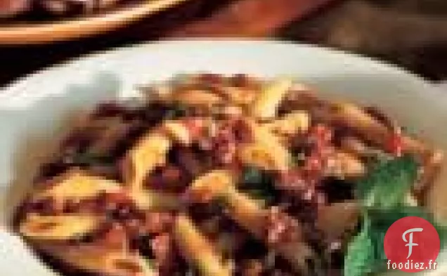 Penne Au Ragù D'Agneau Et Menthe