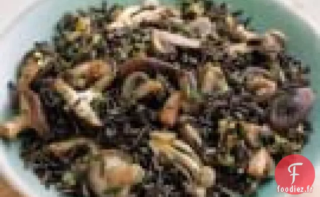 Riz Sauvage et Pilaf aux Champignons