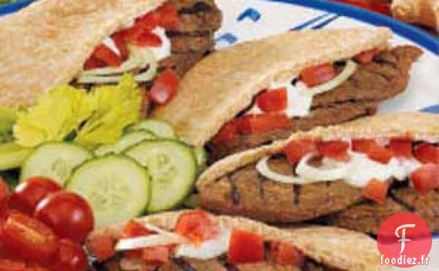 Gyros de bœuf grillé