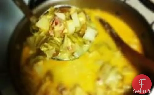 Chaudrée de saucisses allemandes