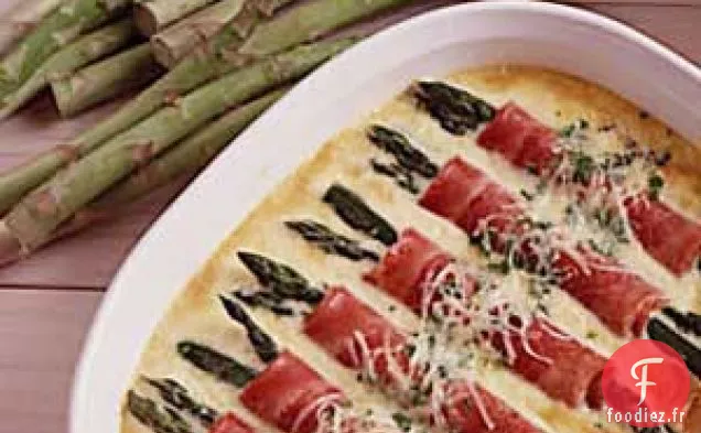 Gratin de Jambon et Asperges