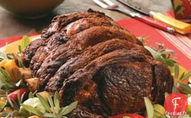 Rôti de côtes du sud-ouest avec salsa