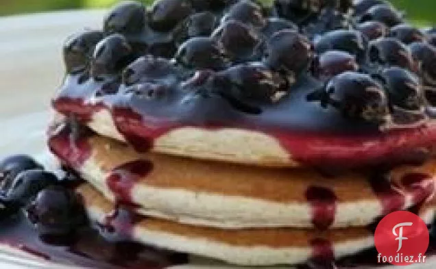 Sauce aux agrumes et aux bleuets sauvages