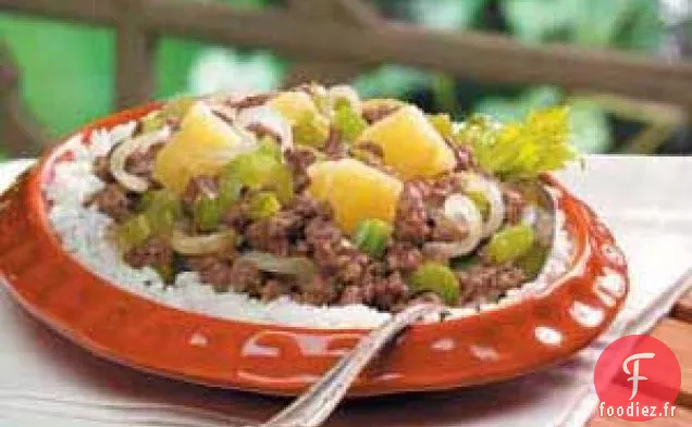 Plat de bœuf hawaïen