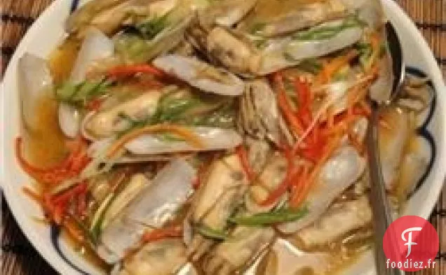 Couteaux à la sauce Sha Cha