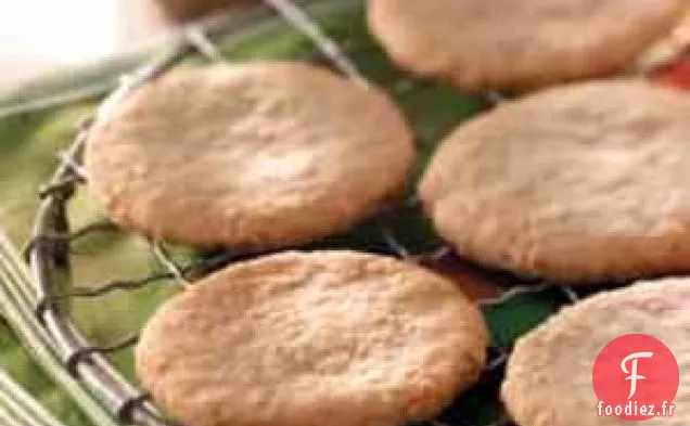 Découpes de flocons d'avoine aux amandes