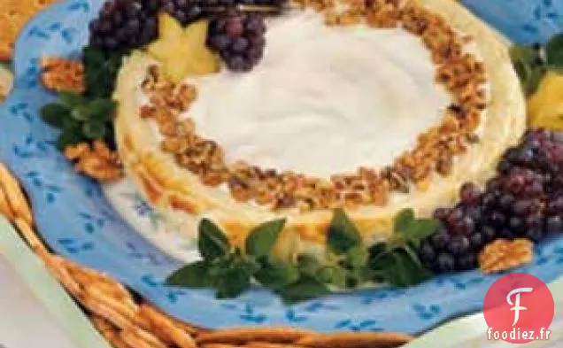 Cheesecake Au Fromage Bleu Et Aux Noix