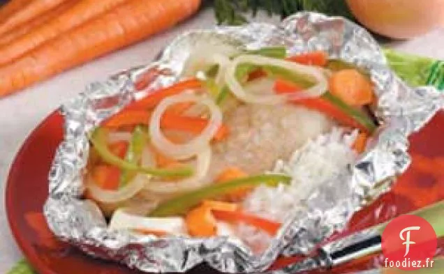 Paquet de poulet végétarien