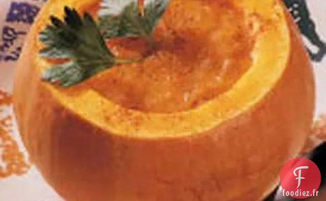 Soupe à la courge et à l'érable