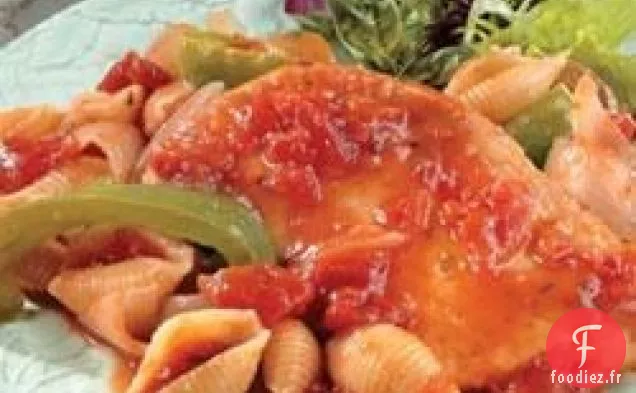 Poulet Cacciatore et Pâtes