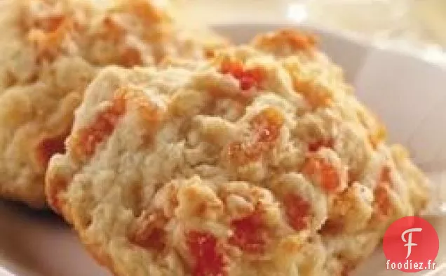 Scones aux abricots et aux amandes