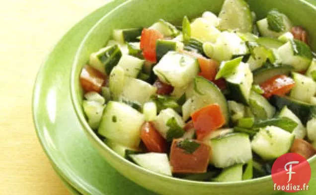 Salade de concombre à la menthe