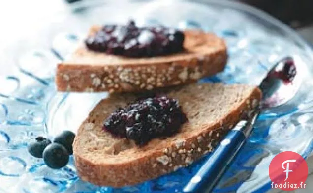 Confiture de myrtilles