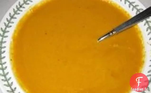 Bisque de carottes fumées