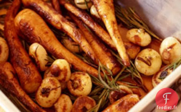 Panais Et Oignons Rôtis