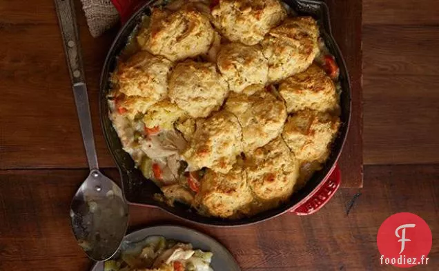 Tarte aux biscuits à la dinde