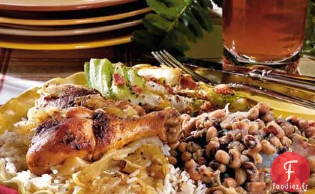 Poulet et Oignons Maison