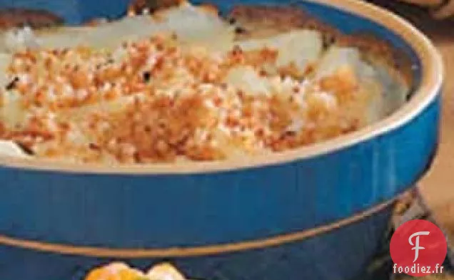 Pommes de terre gratinées au four