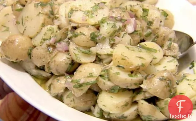 Salade de pommes de terre aux herbes