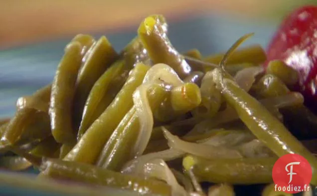 Haricots Verts et Oignons Faciles