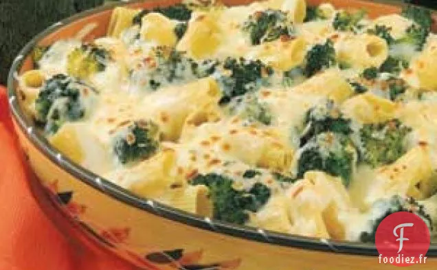 Rigatoni au brocoli et au fromage