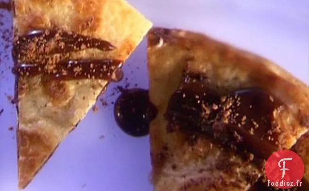 Quesadillas au chocolat