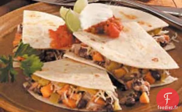 Quesadillas des Caraïbes