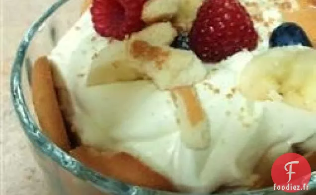 Pudding surprise à la banane