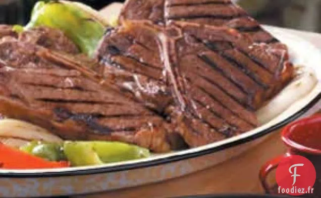 Steaks T-Bone grillés