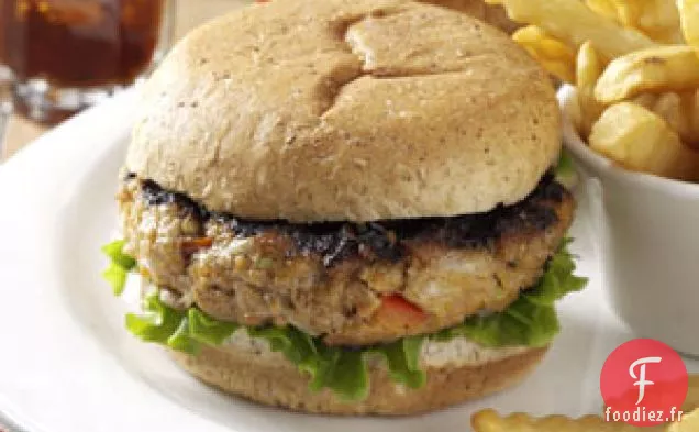 Burgers de dinde du jardin