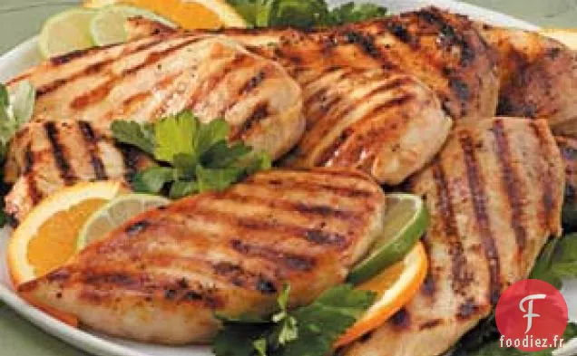 Poulet mariné aux jalapenos et à la lime