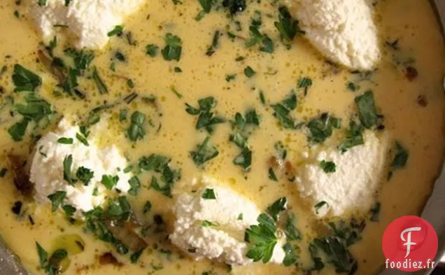 Frittata À L'Oignon Et À La Ricotta