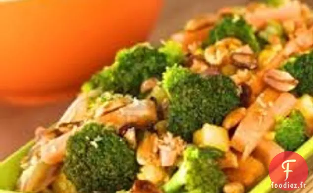 Carottes Au Gingembre Et Oignons Rouges Au Brocoli