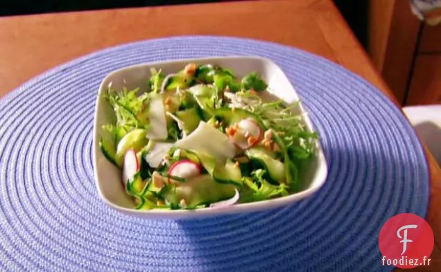 Salade de ruban de courgettes