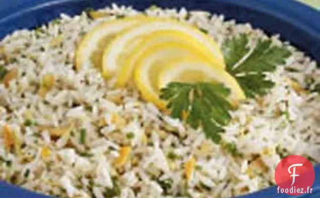 Riz citronné aux herbes
