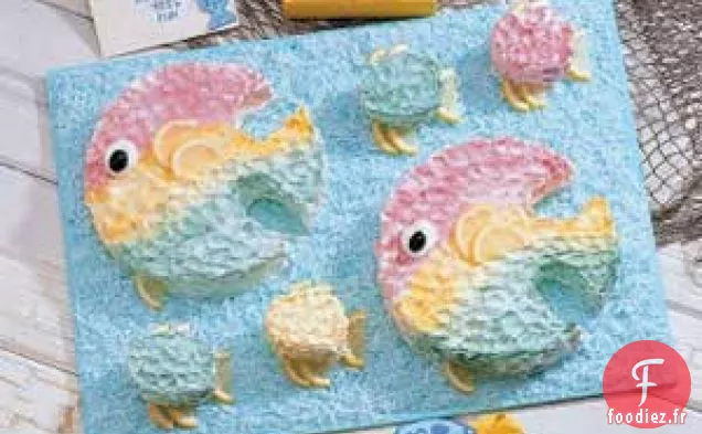 Gâteaux en forme de poisson