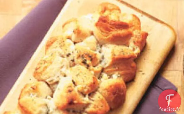 Pain aux herbes et au fromage bleu