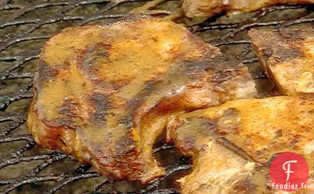Côtelettes de porc barbecue Colonel du Kentucky