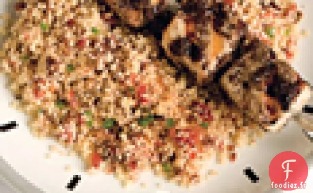 Brochettes de Mahi-Mahi à la Tapenade et au Couscous