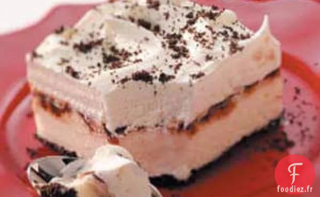 Dessert aux biscuits au yaourt glacé