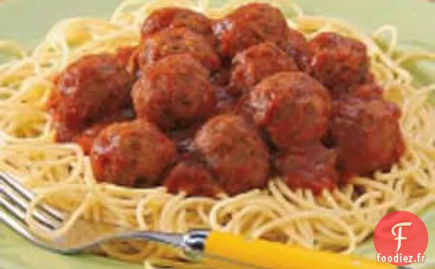 Meilleures boulettes de spaghetti et de viande