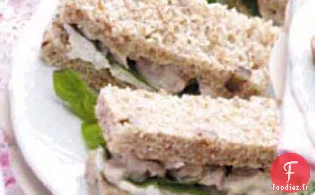 Sandwichs au poulet et aux noix