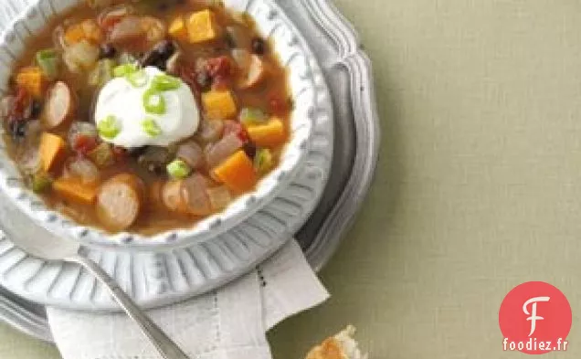 Soupe de patates douces Fiesta