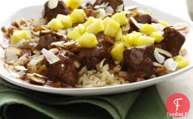 Curry d'agneau épicé